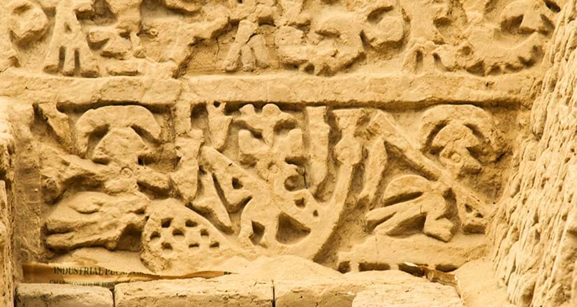 Wall in Chan Chan